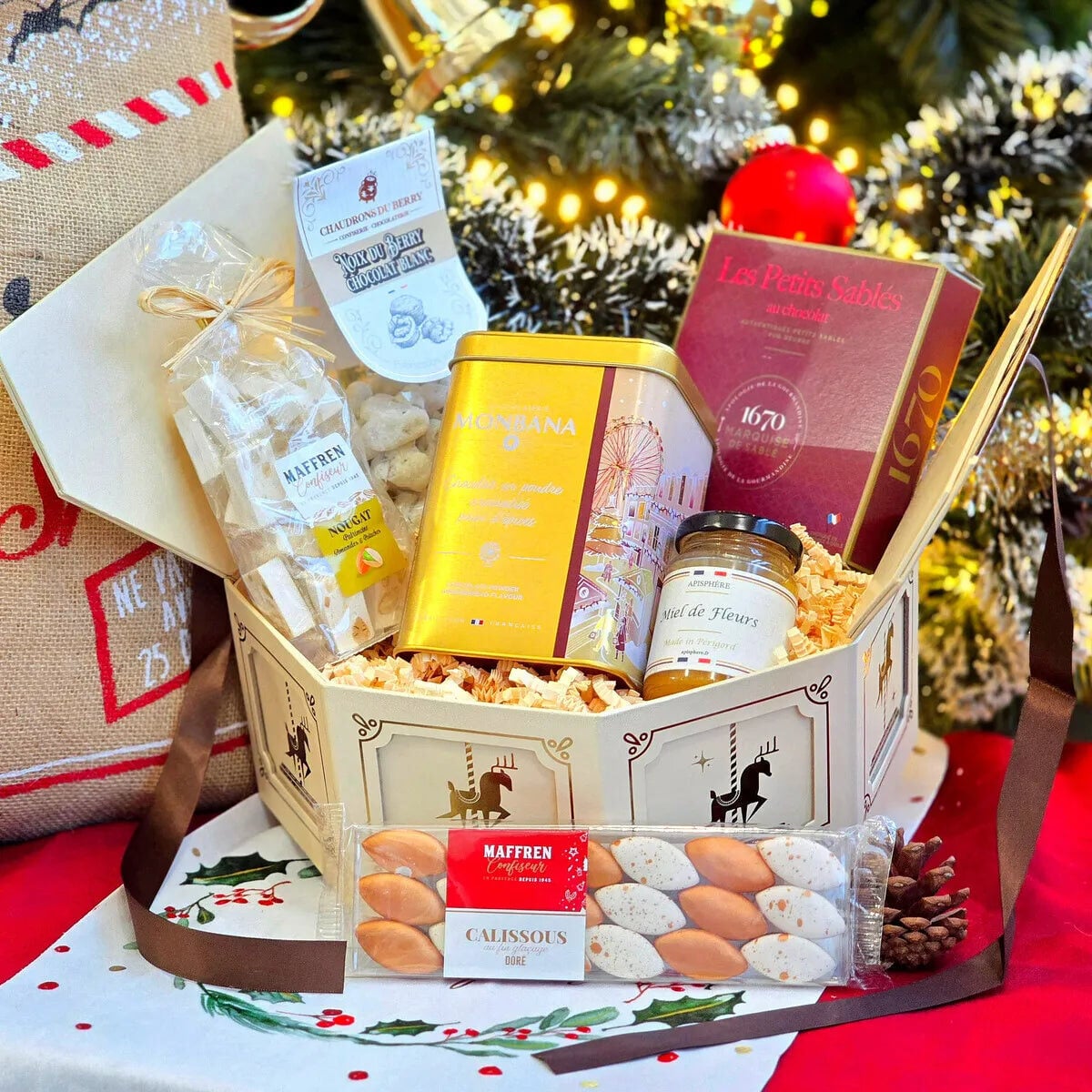 Gourmet Christmas Basket "The Carousel"