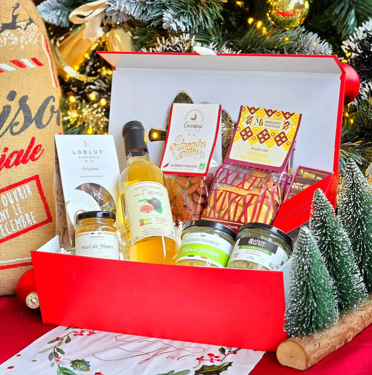 Panier Garni "Vegetarien de Noel"