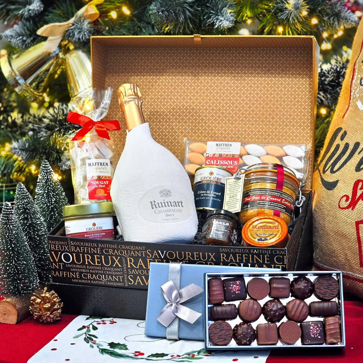 Luxury Gourmet Gift Set "Le Ruinart"