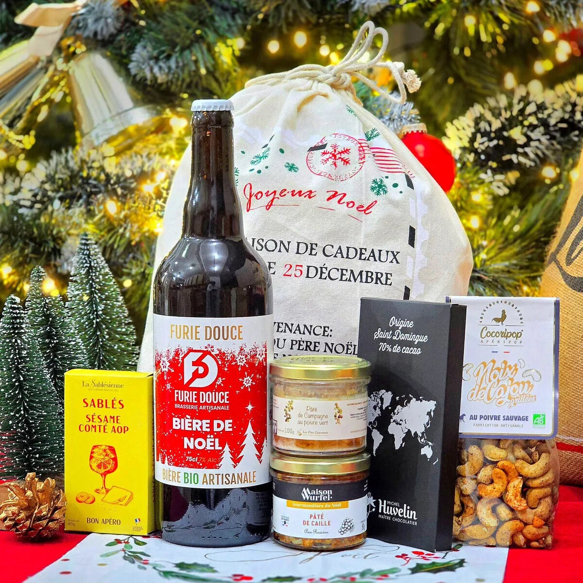 Gourmet Gift Set "Christmas Beer"