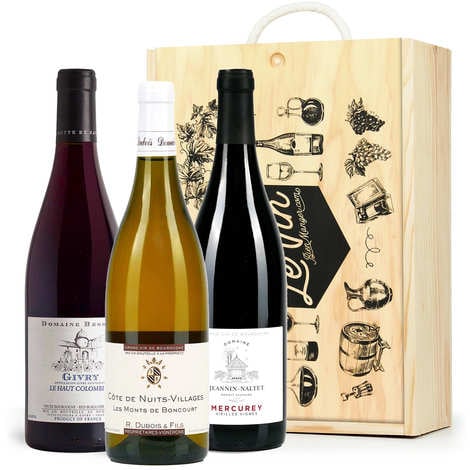 Box of 3 Burgundy wines
