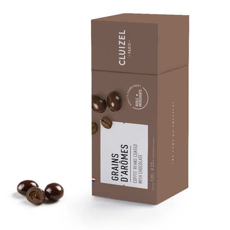 Coffee Beans in Dark Chocolate by Cluizel