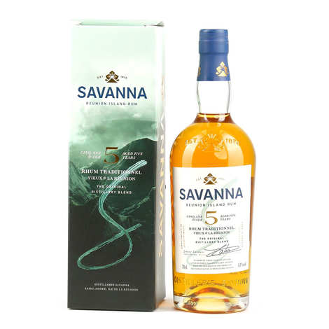 Traditional Savanna Rum 5 years - 43%.