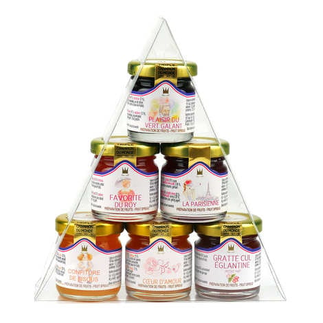 Assortment of 6 mini "prank" jams - Francis Miot