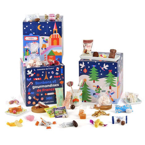 Advent Calendar of Sweets and Treats from France (The gourmet calendar)