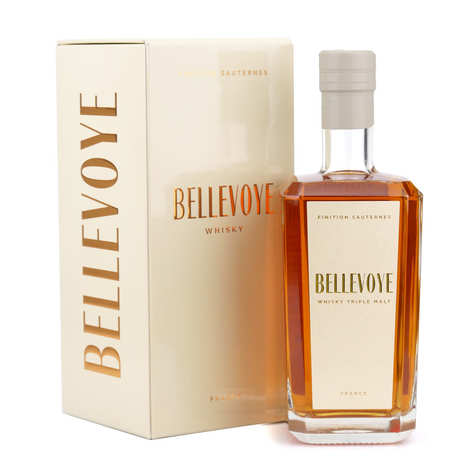 French Whisky Bellevoye White 40%