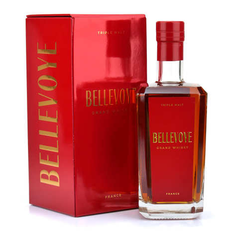 French Whisky Bellevoye Red 43%