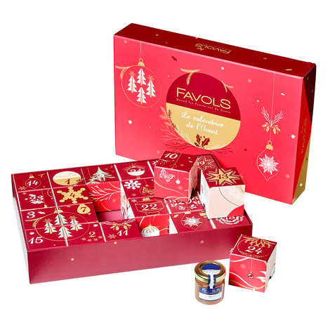 Favols Gourmet Jams Advent Calendar (The 24 x42g calendar)