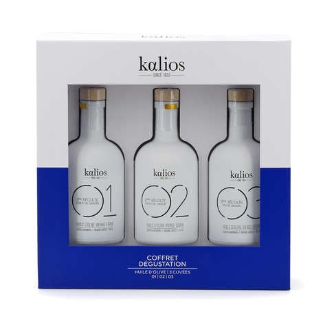3 Extra Virgin Greek Olive Oil Gift Box