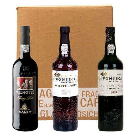 3 wines from Portugal box