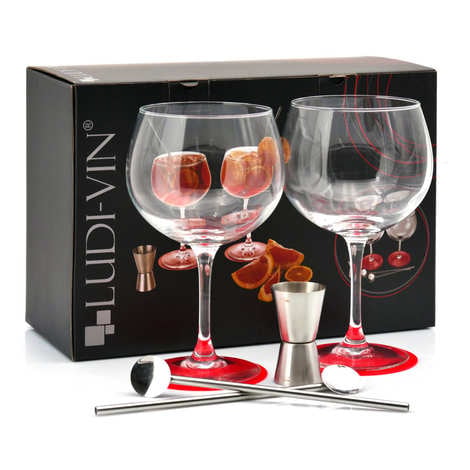 Cocktail Glasses Gift Set - Spritz and Sangria