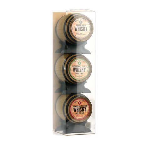 Box of 3 Old St Andrews Whiskey Barrels