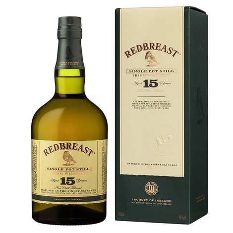 Irish whisky - Redbreast 15 y.o. Single Pot Still 46 %