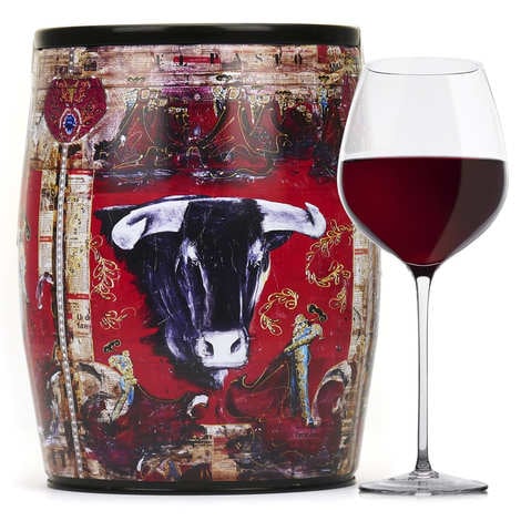 Puech Haut Le Benjamin Red Wine in a Bib'Art - Nicole Di Meo