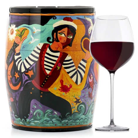 Puech Haut Le Benjamin Red Wine in a Bib'Art - Ingrid B