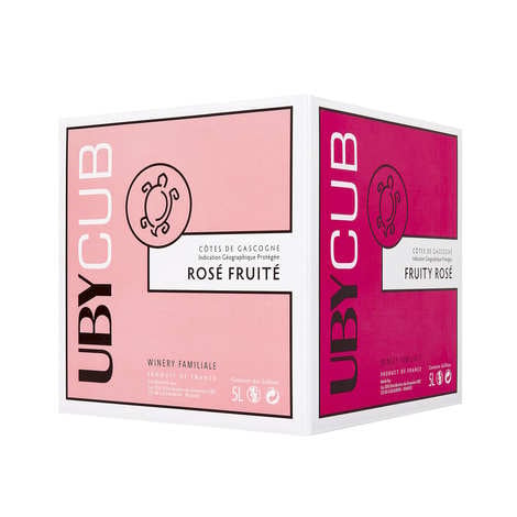 UBY CUB C´tes de Gascogne PGI Ros Wine - 5L Bag in Box