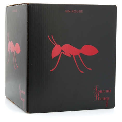 Fourmi Rouge - Lubron Red Wine in 3L Bag in Box