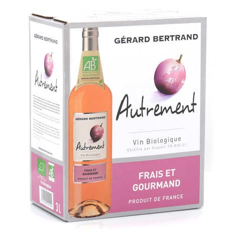 Autrement Organic Ros Wine in 3L Bag in Box