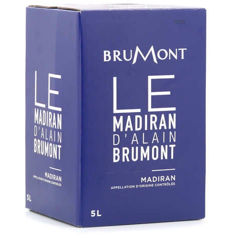 Red Madiran AOC Wine From Alain Brumont in 5L Bag in Box