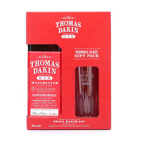 Thomas Dakin Gin Gift Box With 1 Glass
