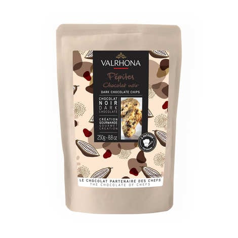 Dark chocolate chips 52% - Valrhona