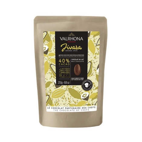 Bean of pastry milk Chocolate Jivara 40% - Valrhona