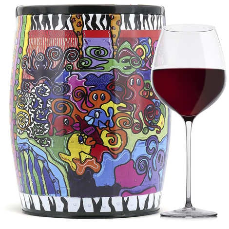 Puech Haut Le Benjamin in a Bib Art Red Wine - Malou M