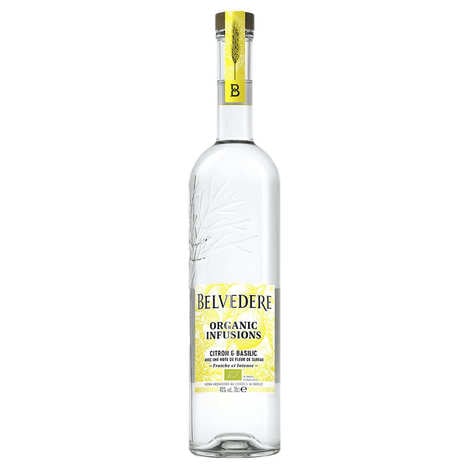 Vodka Belvedere Organic Lemon Basil Infusion