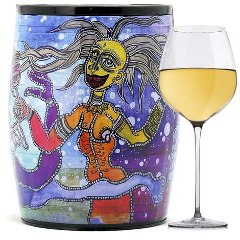 Puech Haut Le Benjamin in a Bib Art White Wine - Michael Relave