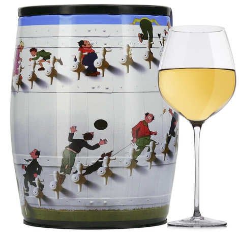 Puech Haut Le Benjamin White Wine in a Bib'Art - Roland Hours