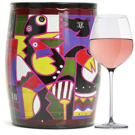 Puech Haut Le Benjamin in a Bib Art Rose Wine - Paco Sagasta