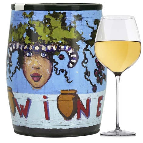 Puech Haut Le Benjamin in a Bib Art White Wine - M.Tsetskhladze