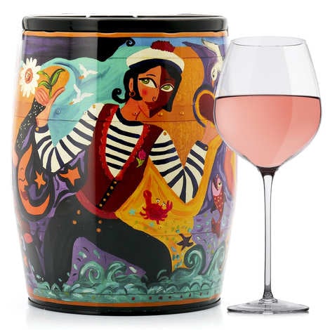 Puech Haut Le Benjamin Rose Wine in a Bib'Art - Ingrid B