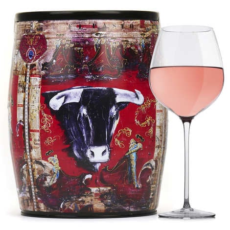 Puech Haut Le Benjamin Rose Wine in a Bib'Art - Nicole Di Meo
