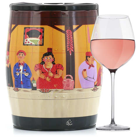 Bib'Art Aski rose wine Le Benjamin de Puech Haut