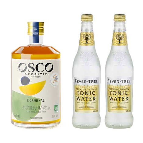 Kit cocktail Osco tonic L'Original + 2 tonic Fever Tree