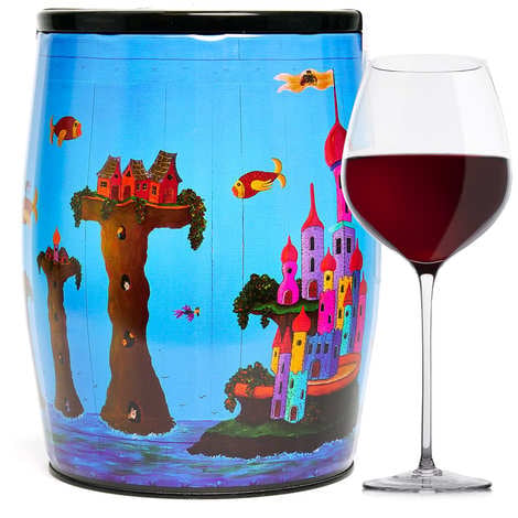 Bib'Art FranÃ§oise Leblond red wine Le Benjamin de Puech Haut