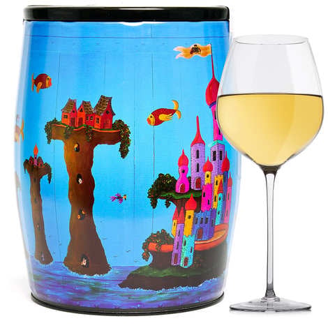 Bib'Art FranÃ§oise Leblond white wine Le Benjamin de Puech Haut
