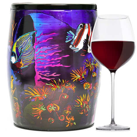 Bib'Art Florence Tedeschi red wine Le Benjamin de Puech Haut
