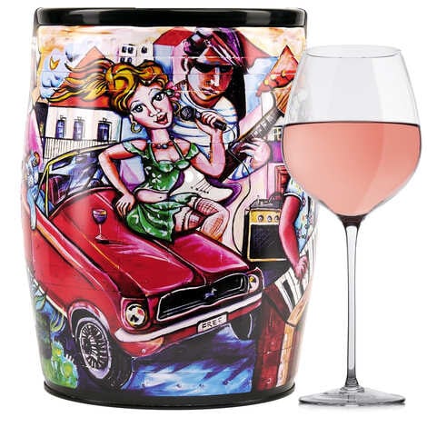 Bib'Art Ossikian rose wine Le Benjamin de Puech Haut