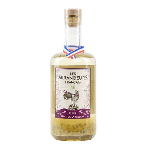 Organic Flavored Rum - Passion Fruit 32% (70cl bottle)