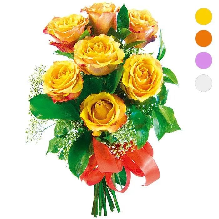 Flowers - 7 roses (Small)