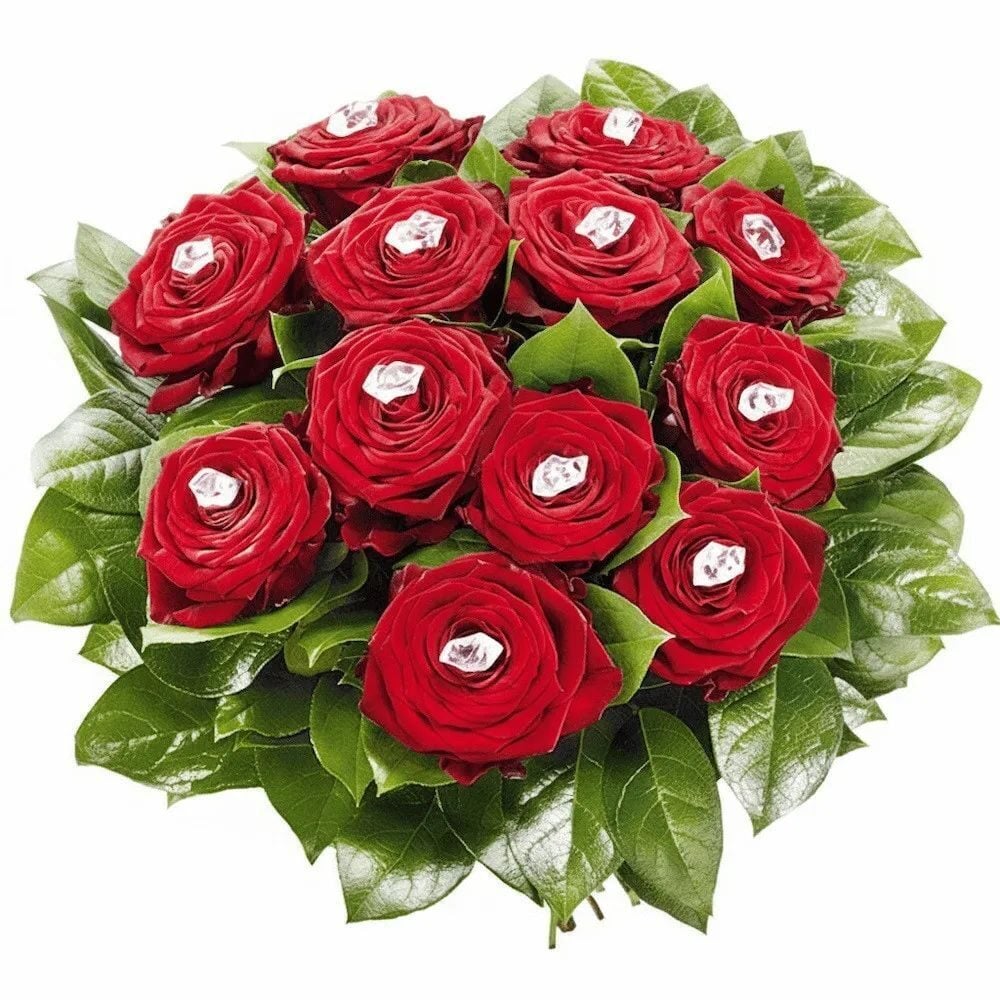 Crystal shine flowers (Small)