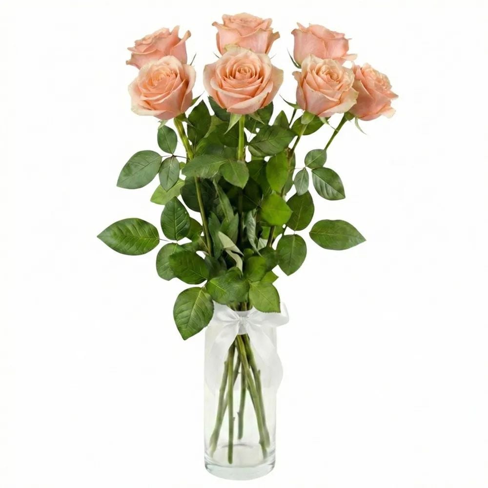 7 tea roses