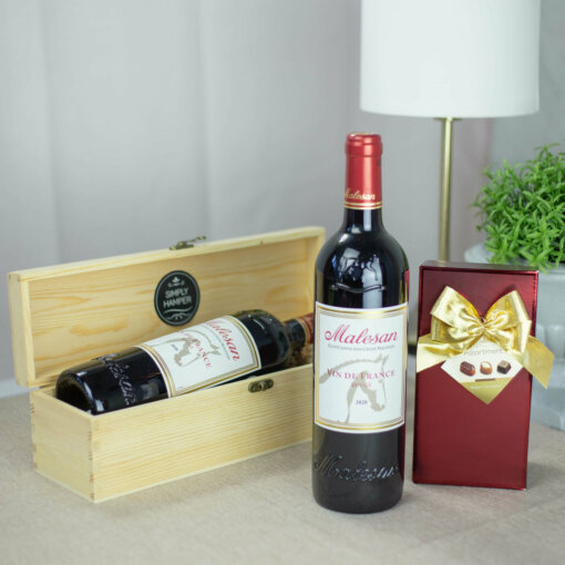 Malesan Vin De France Rouge With Chocolate FD