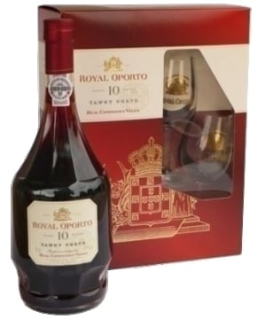 Tawny 10 Years - Royal Porto Gift Box With Glass Porto - doc