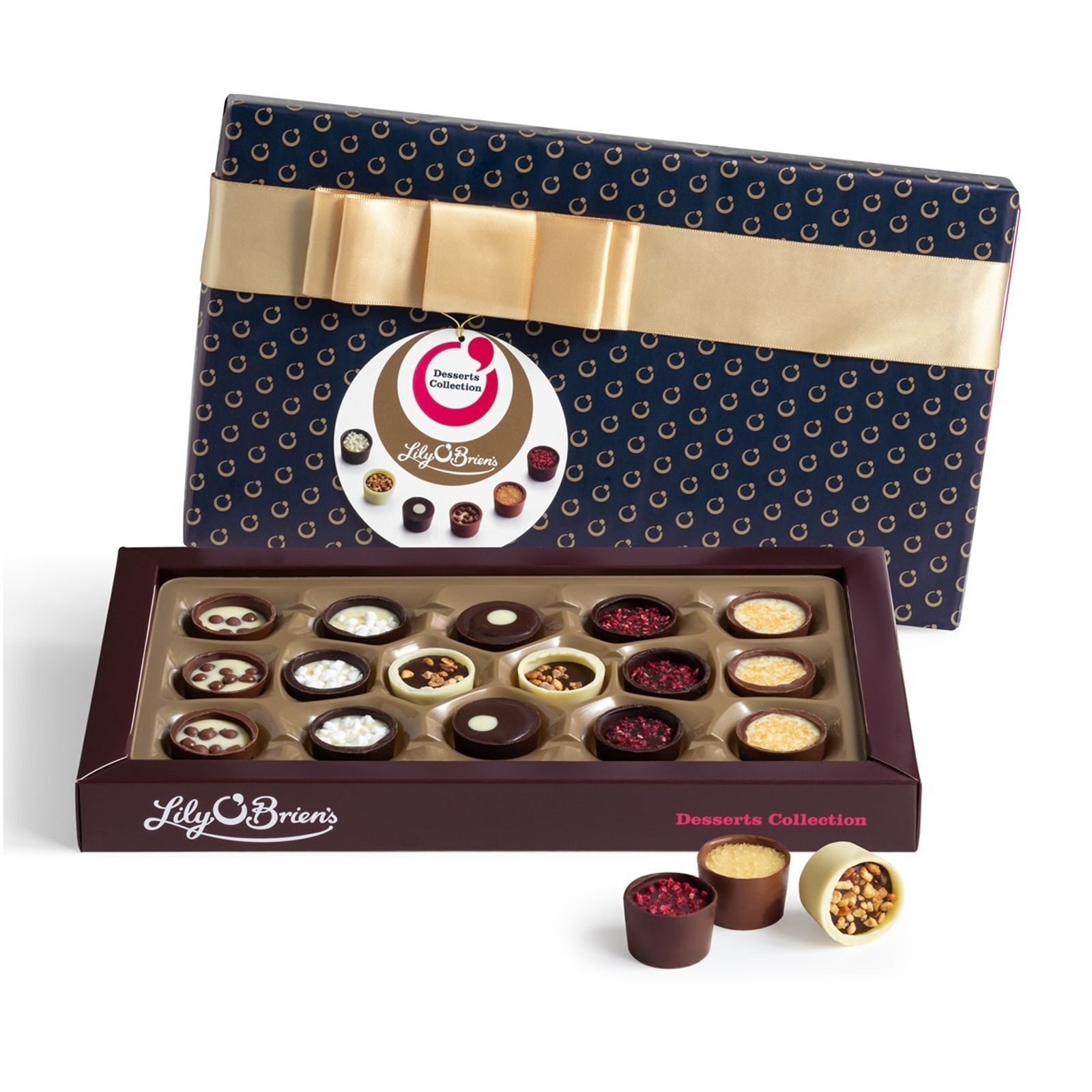 Chocolate Desserts Gift Collection, 16 Chocolates, 210g
