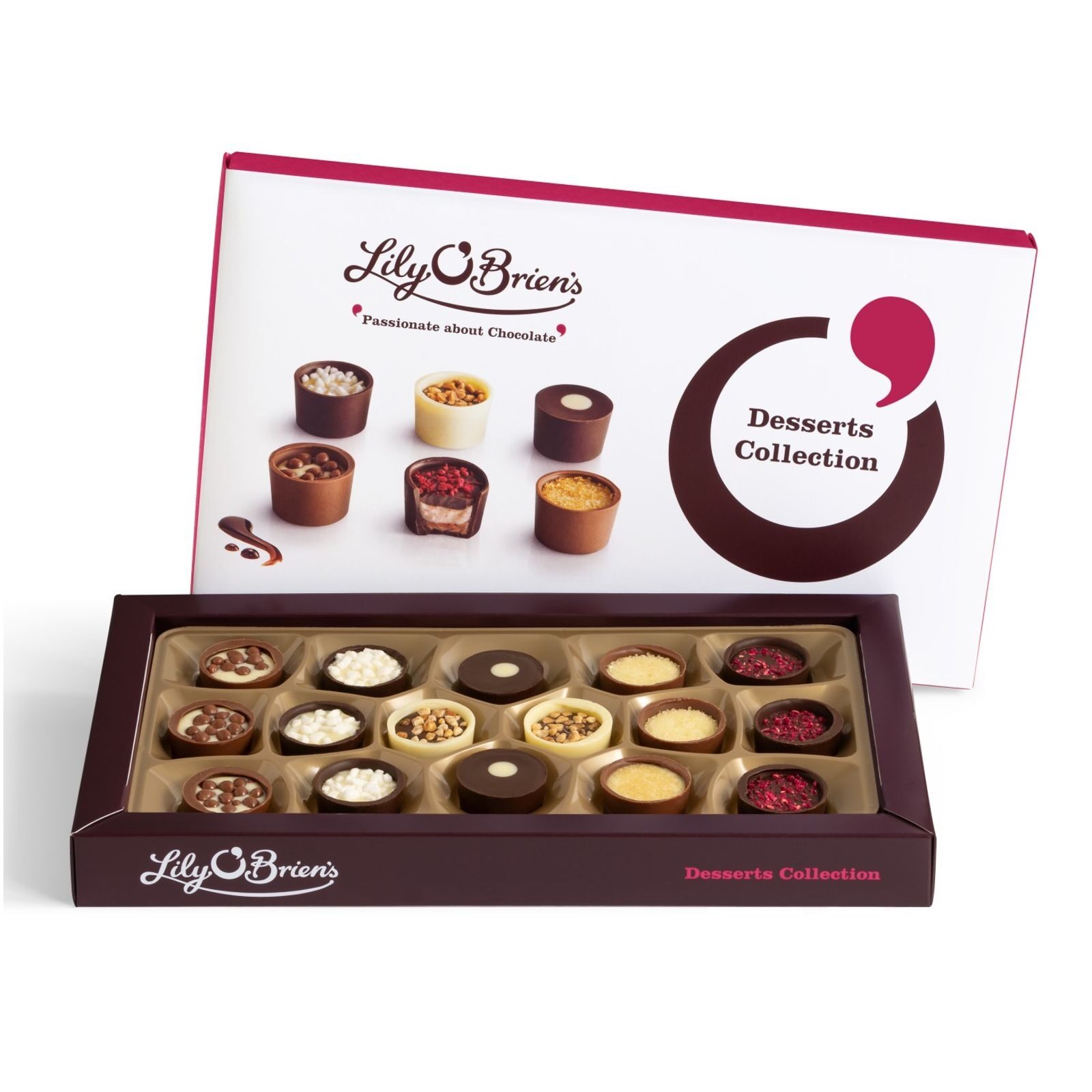 Chocolate Desserts Collection, 16 Chocolates, 210g