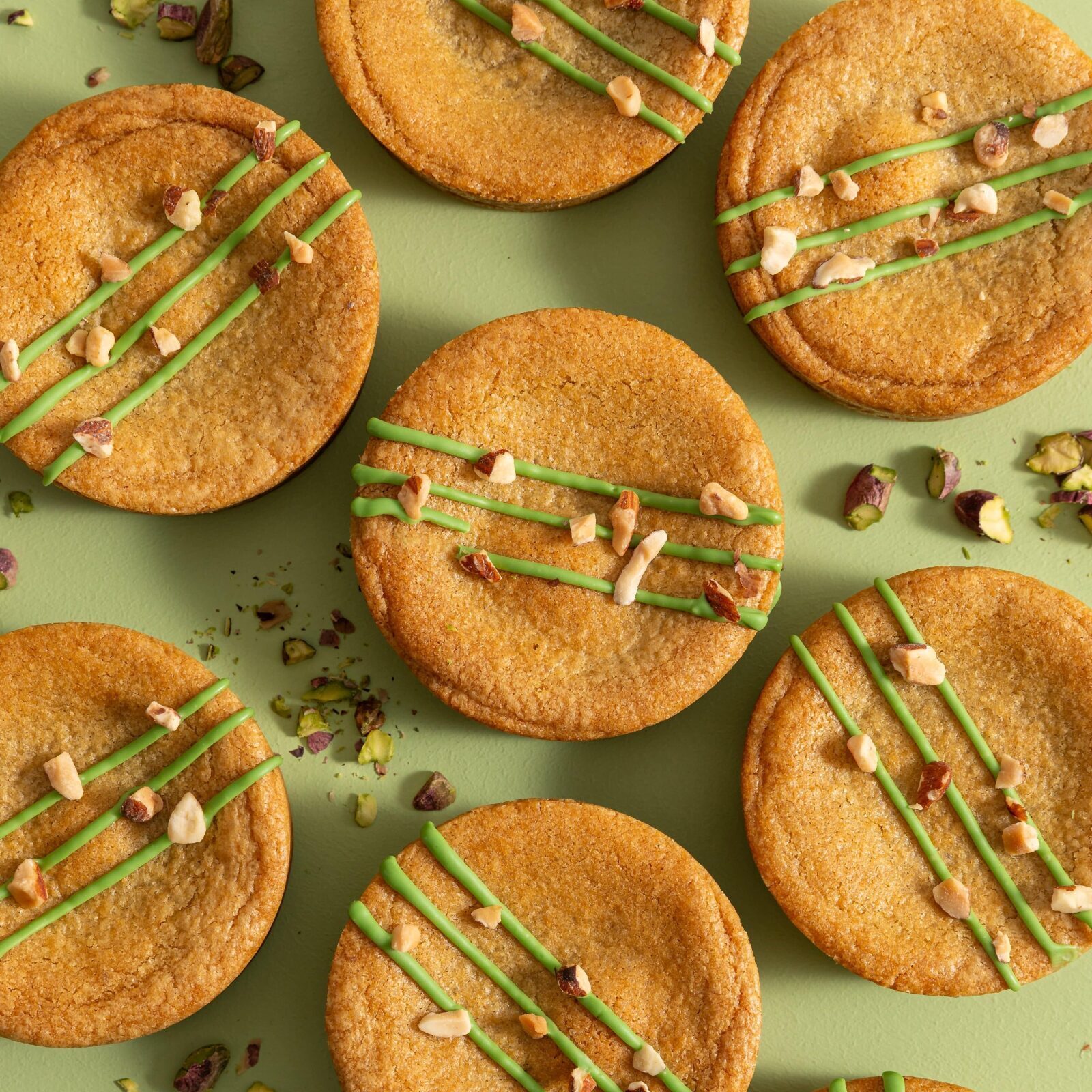 Limited Edition Moustachio Crunch Cookie Pies (6 Pack Moustachio Crunch and Assorted Cookie Pies)