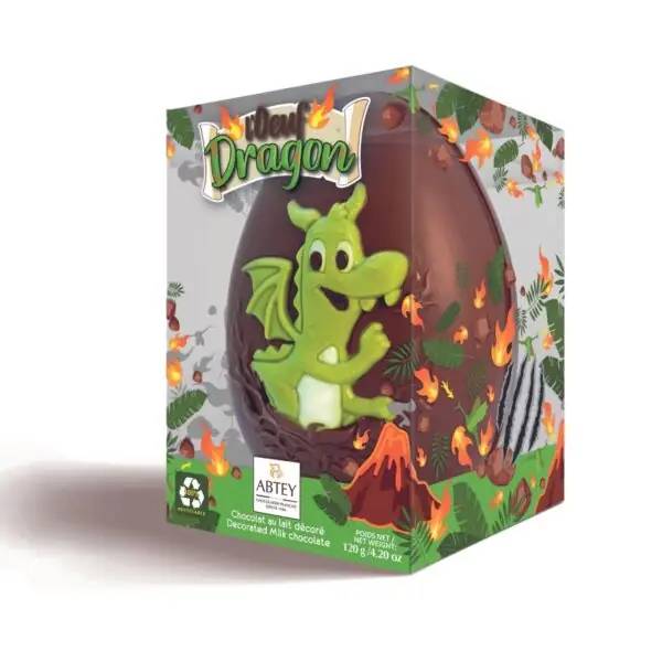 Milk Chocolate Dragon Egg